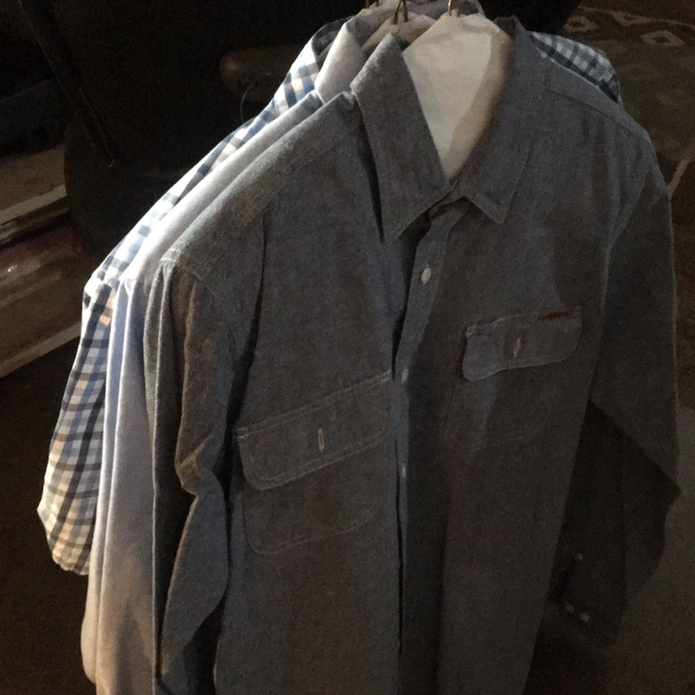 Bundle of 3 professionally dry cleaned men’s shirt